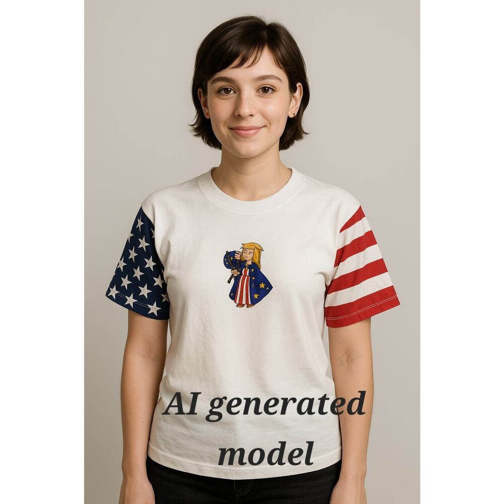 Vintage Angel T-shirt USA Americana Sz M